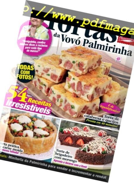Delicias da Vovo Palmirinha Brazil – Fevereiro-Marco 2017 Cover
