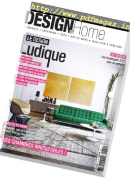 Design Home – Janvier-Mars 2017