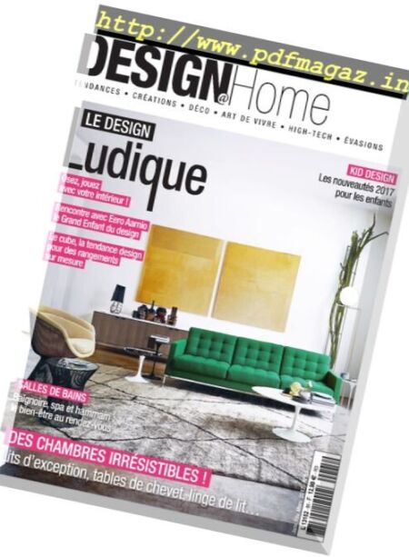 Design Home – Janvier-Mars 2017 Cover