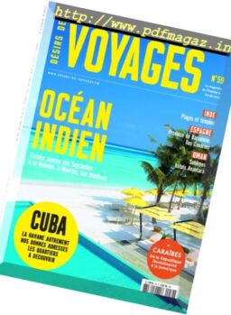 Desirs de Voyages – Printemps 2017