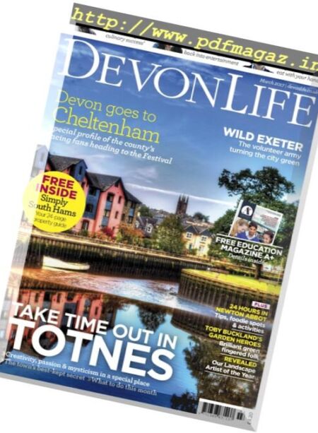 Devon Life – March 2017 Cover