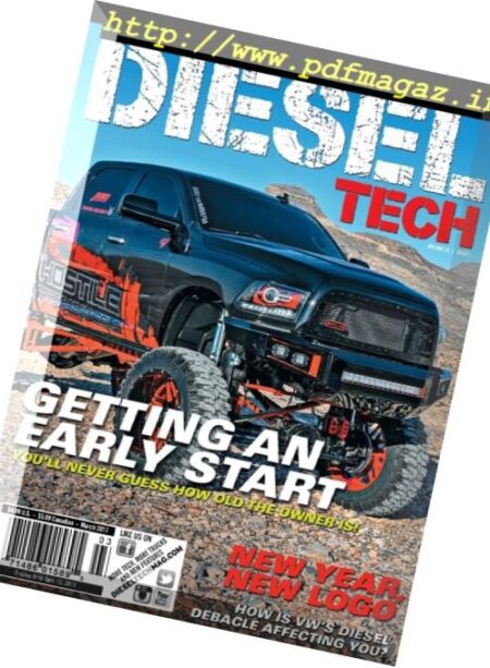 Diesel Tech Magazine – March 2017 Cover