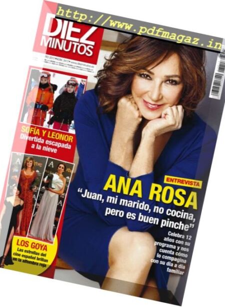 Diez Minutos – 15 Febrero 2017 Cover