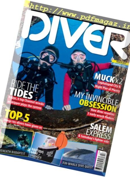 Diver UK – March 2017 Cover