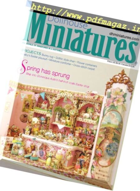 Dollhouse Miniatures – March-April 2017 Cover