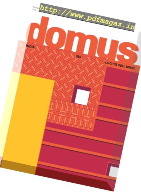 Domus India – February 2017 Cover