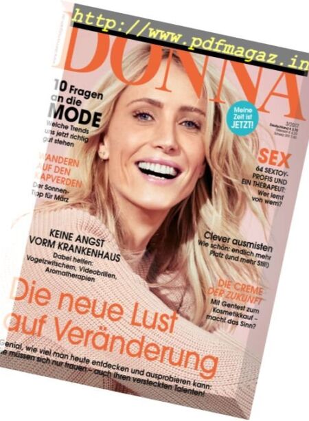 Donna – Marz 2017 Cover