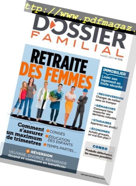 Dossier Familial – Mars 2017 Cover