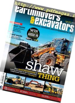 Earthmovers & Excavators – Issue 329, 2017