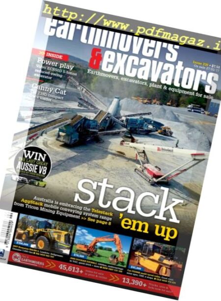 Earthmovers & Excavators – Issue 330, 2017 Cover