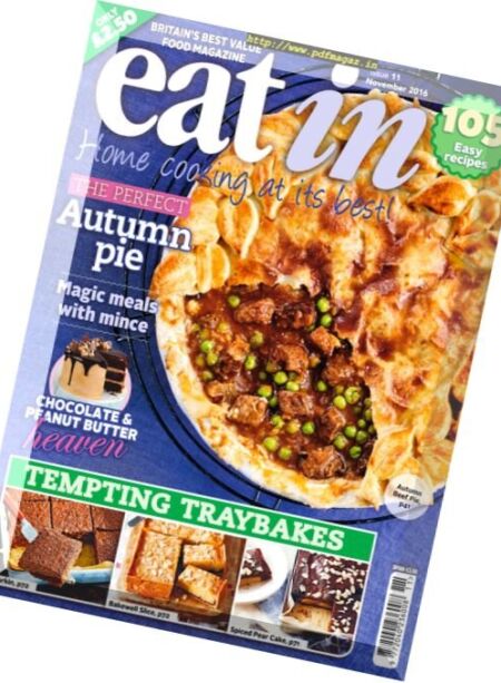 Eat In – November 2016 Cover