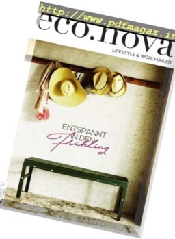 eco.nova – Spezial Lifestyle & Wohlfuehlen Marz 2017