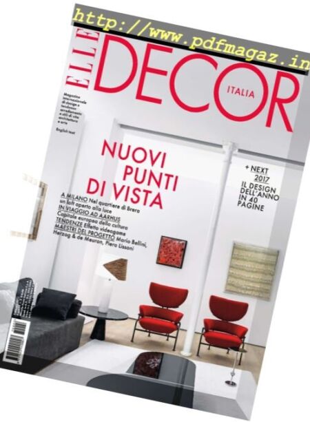 Elle Decor Italia – Febbraio 2017 Cover