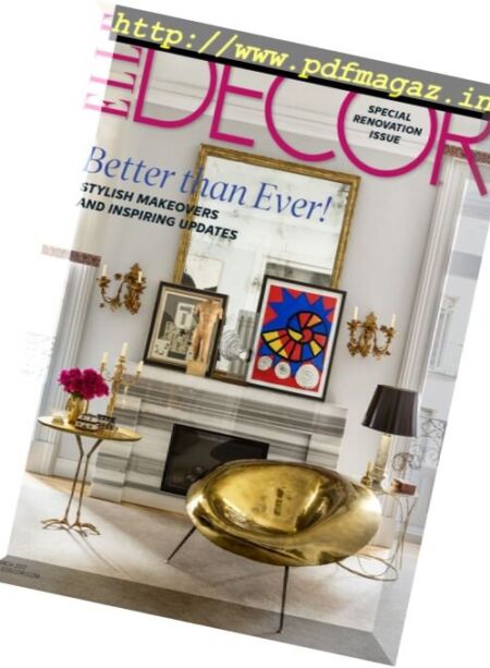 Elle Decor USA – March 2017 Cover