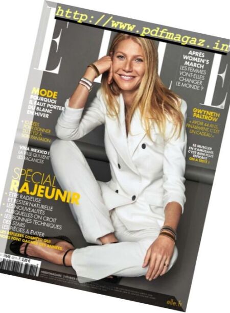 Elle France – 3 au 9 Fevrier 2017 Cover