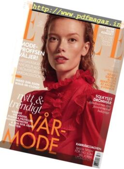 Elle Sweden – Mars 2017