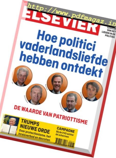Elsevier – 4 Februari 2017 Cover