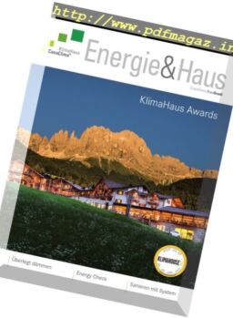 Energie&Haus – Januar 2017