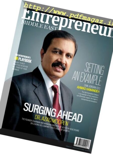 Entrepreneur Middle East – February 2017 Cover
