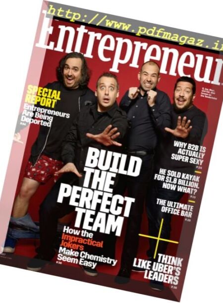 Entrepreneur USA – March 2017 Cover
