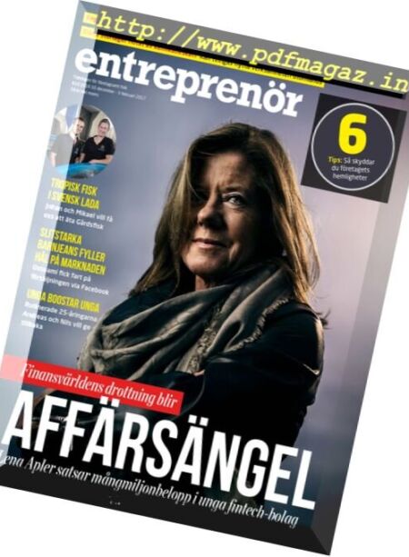 Entreprenor – Nr.10, 2016 Cover