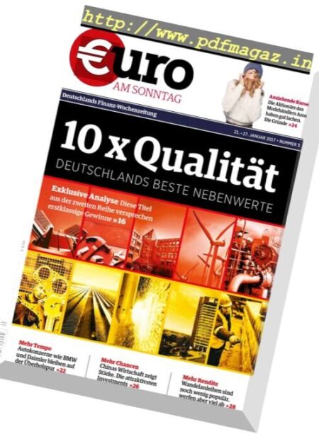 Euro am Sonntag – 21 Januar 2017 Cover