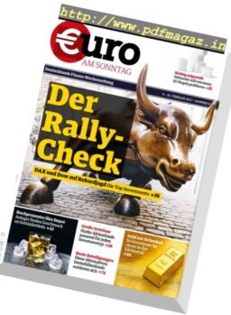 Euro am Sonntag – 4 Februar 2017
