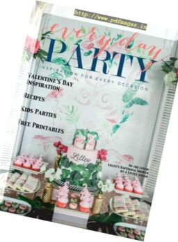 Everyday Party Magazine – Spring 2017