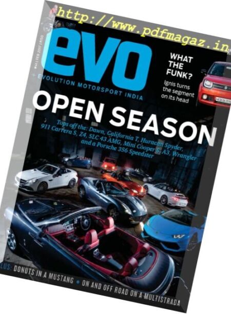 evo India – February 2017 Cover