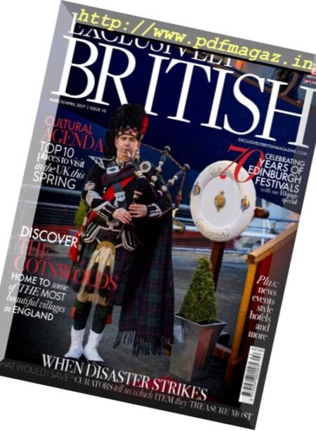 Exclusively British – March – April 2017 Cover