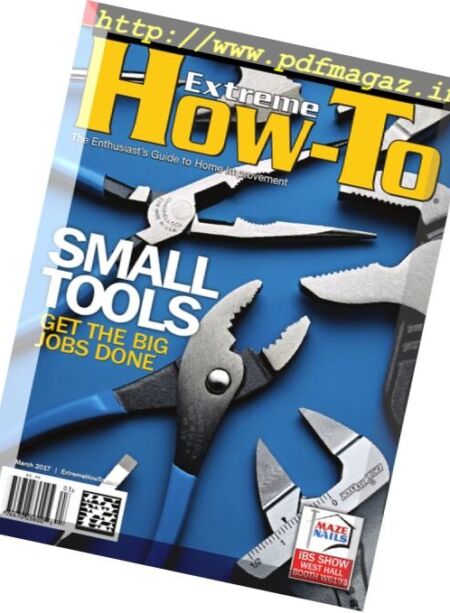 Extreme How-To Magazine – March 2017 Cover