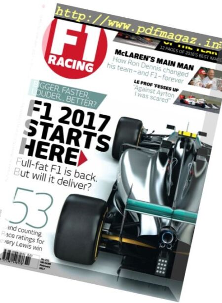 F1 Racing UK – February 2017 Cover
