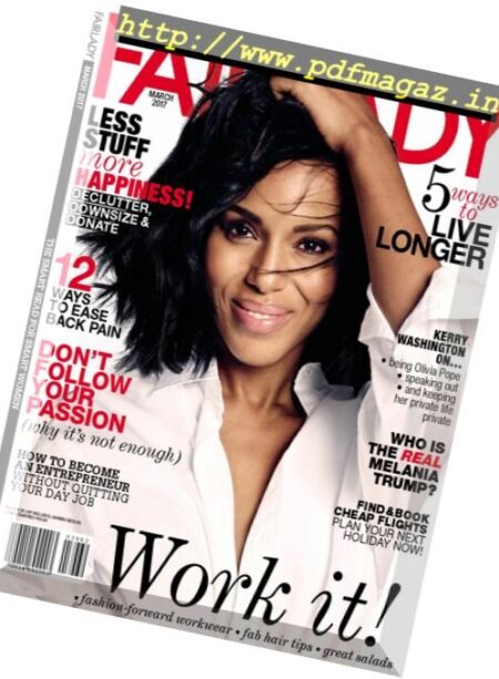 Fairlady – March 2017 Cover