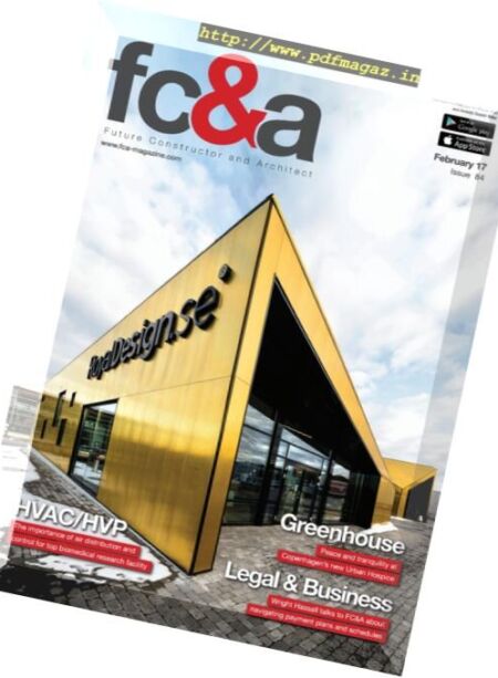 FC&A Future Constructor & Architect – February 2017 Cover