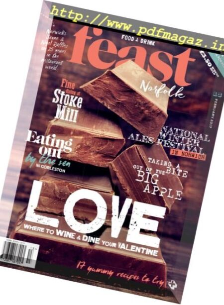 Feast Norfolk – February 2017 Cover