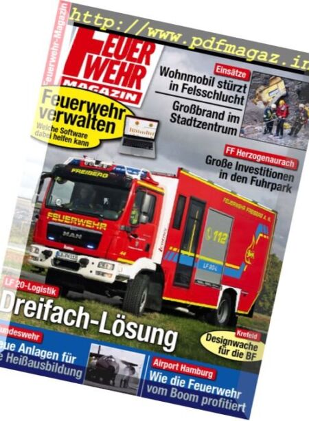 Feuerwehr – Marz 2017 Cover
