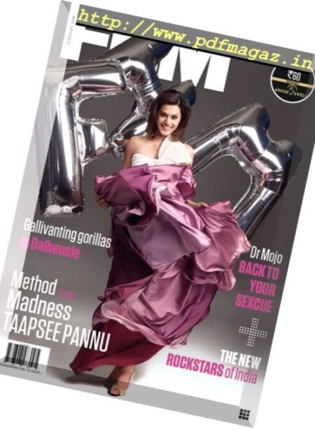 FHM India – February 2017 Cover