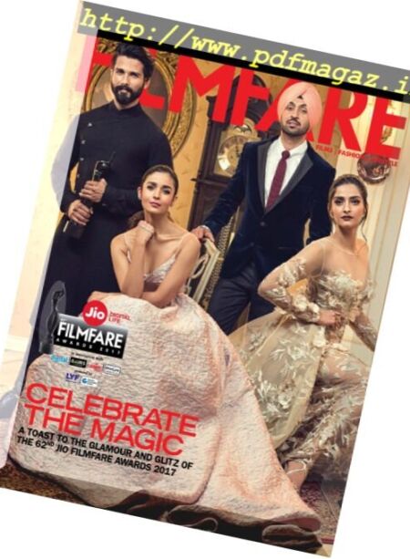 Filmfare – 22 February 2017 Cover