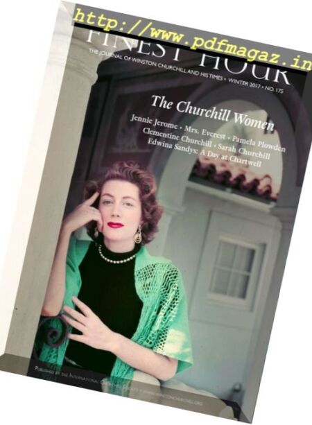 Finest Hour – Winter 2017 Cover