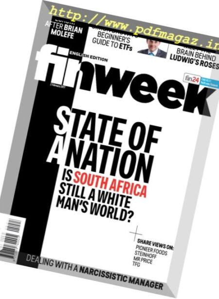Finweek – 2 February 2017 Cover