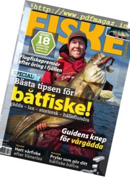 Fiskejournalen – Mars 2017