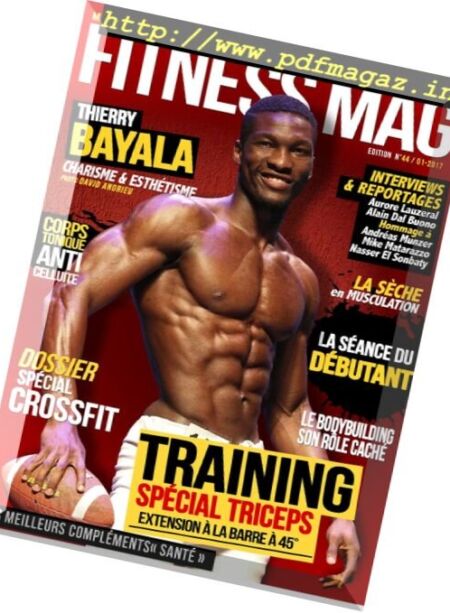 Fitness Mag – Janvier 2017 Cover