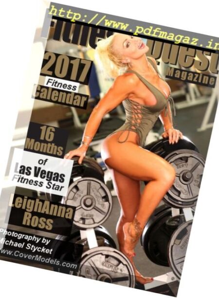 Fitness Quest Magazine – LeighAnna Ross – 2017 Calendar Cover