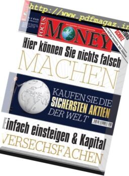 Focus Money – 15 Februar 2017