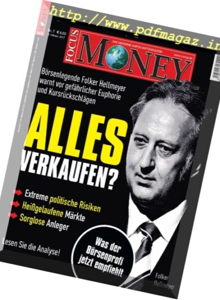 Focus Money – 8 Februar 2017 Cover