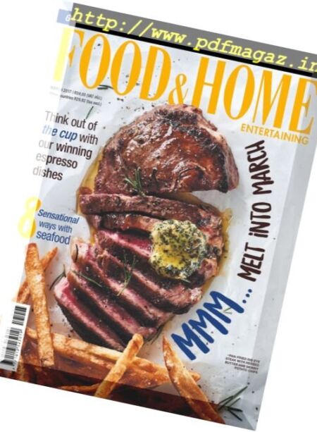 Food & Home Entertaining – March 2017 Cover