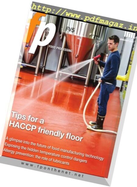 Food Processing – January 2017 Cover