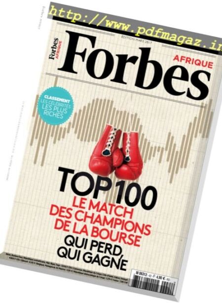 Forbes Afrique – Mars 2017 Cover