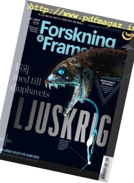 Forskning & Framsteg – Nr.1 2017 Cover