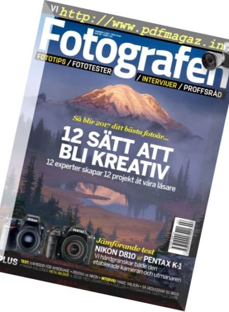 Fotografen – Februari 2017 Cover